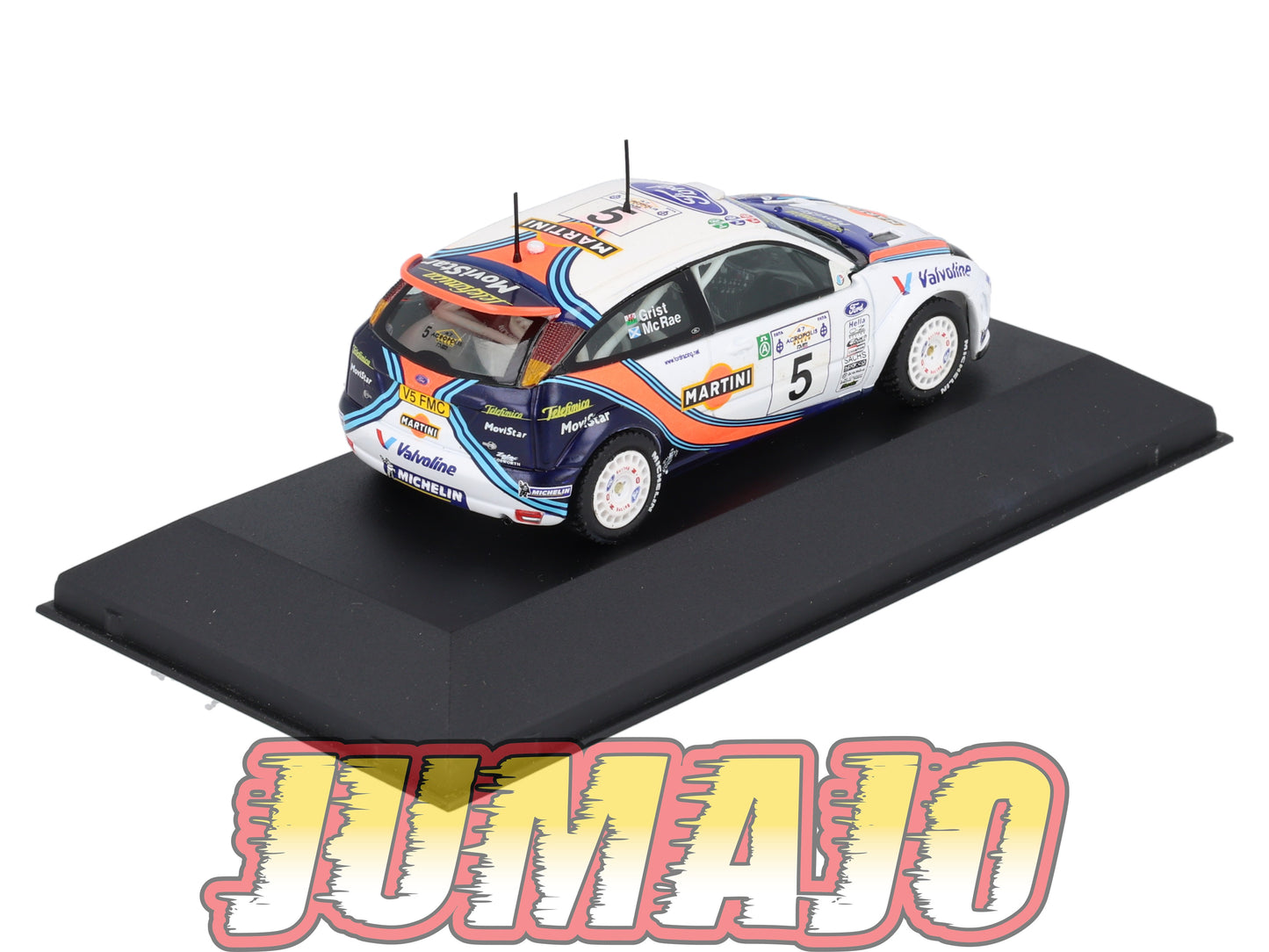 LUX101 Voiture 1/43 SKID Rally Winners : FORD Focus WRC 2000 #5 C.McRae