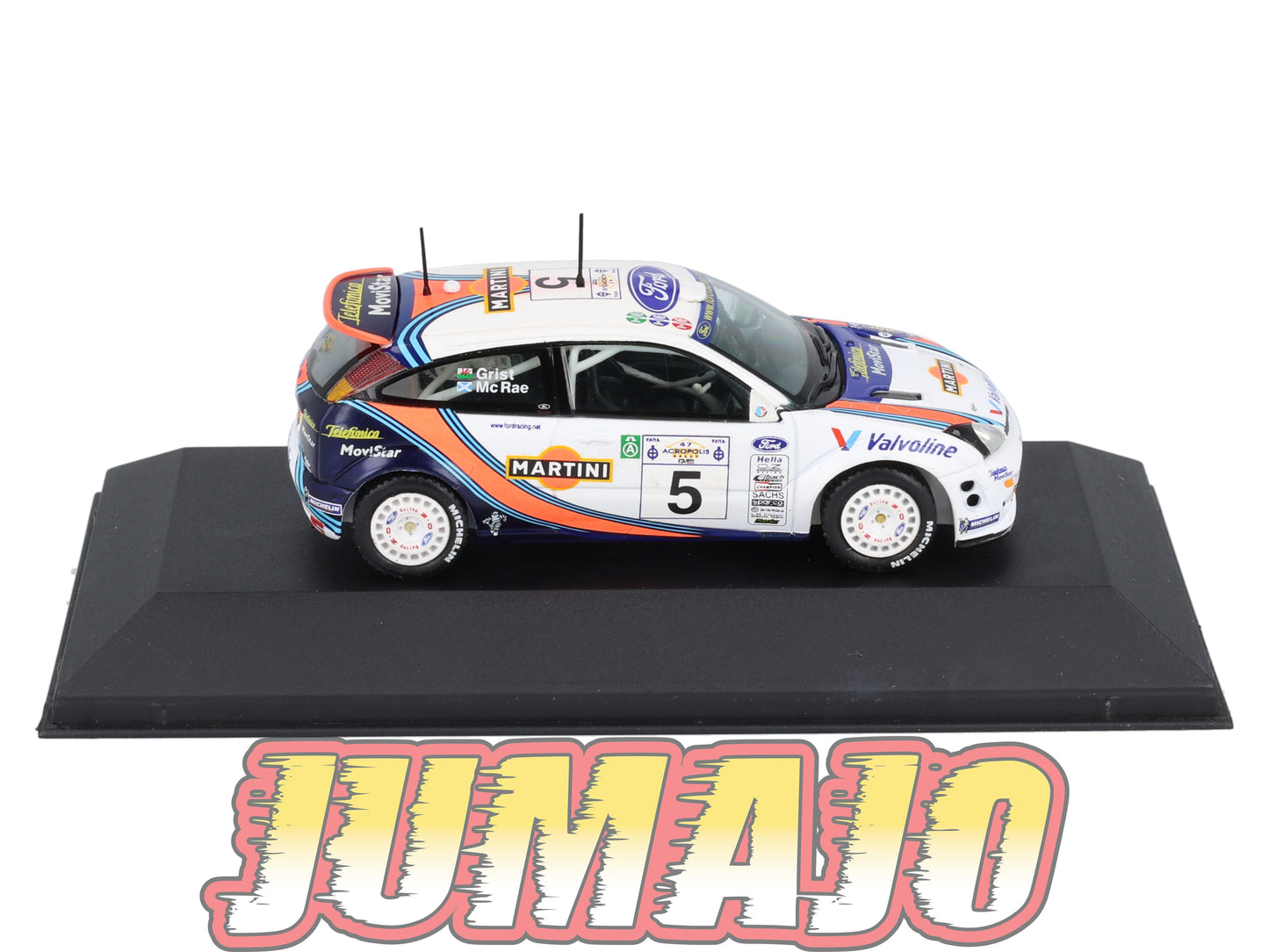 LUX101 Voiture 1/43 SKID Rally Winners : FORD Focus WRC 2000 #5 C.McRae