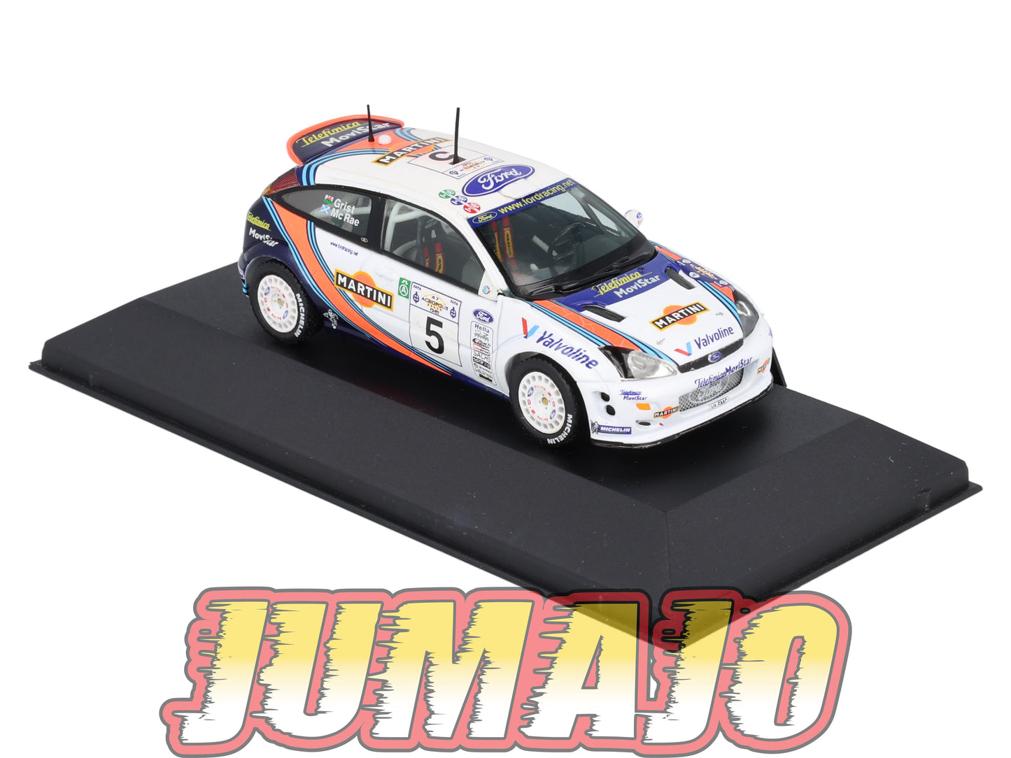 LUX101 Voiture 1/43 SKID Rally Winners : FORD Focus WRC 2000 #5 C.McRae