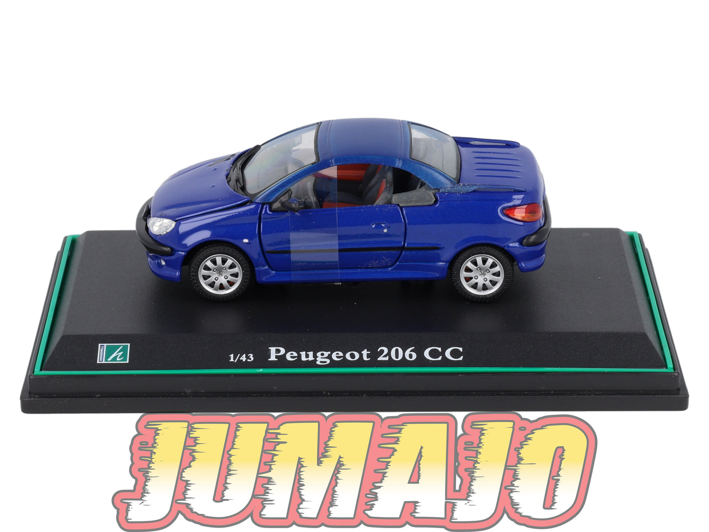 LUX102 Voiture 1/43 CARARAMA : PEUGEOT 206 CC (Cabriolet)
