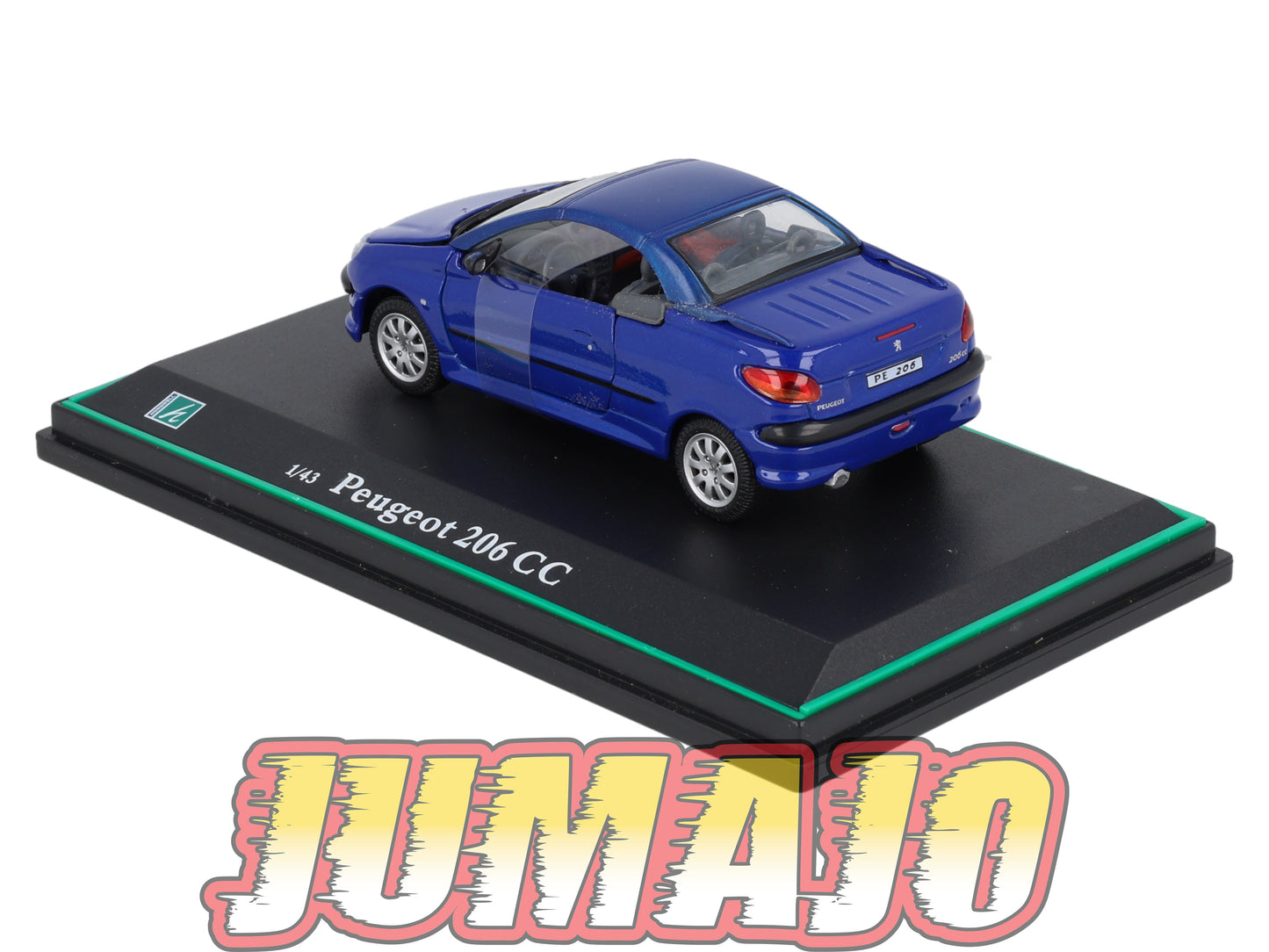 LUX102 Voiture 1/43 CARARAMA : PEUGEOT 206 CC (Cabriolet)