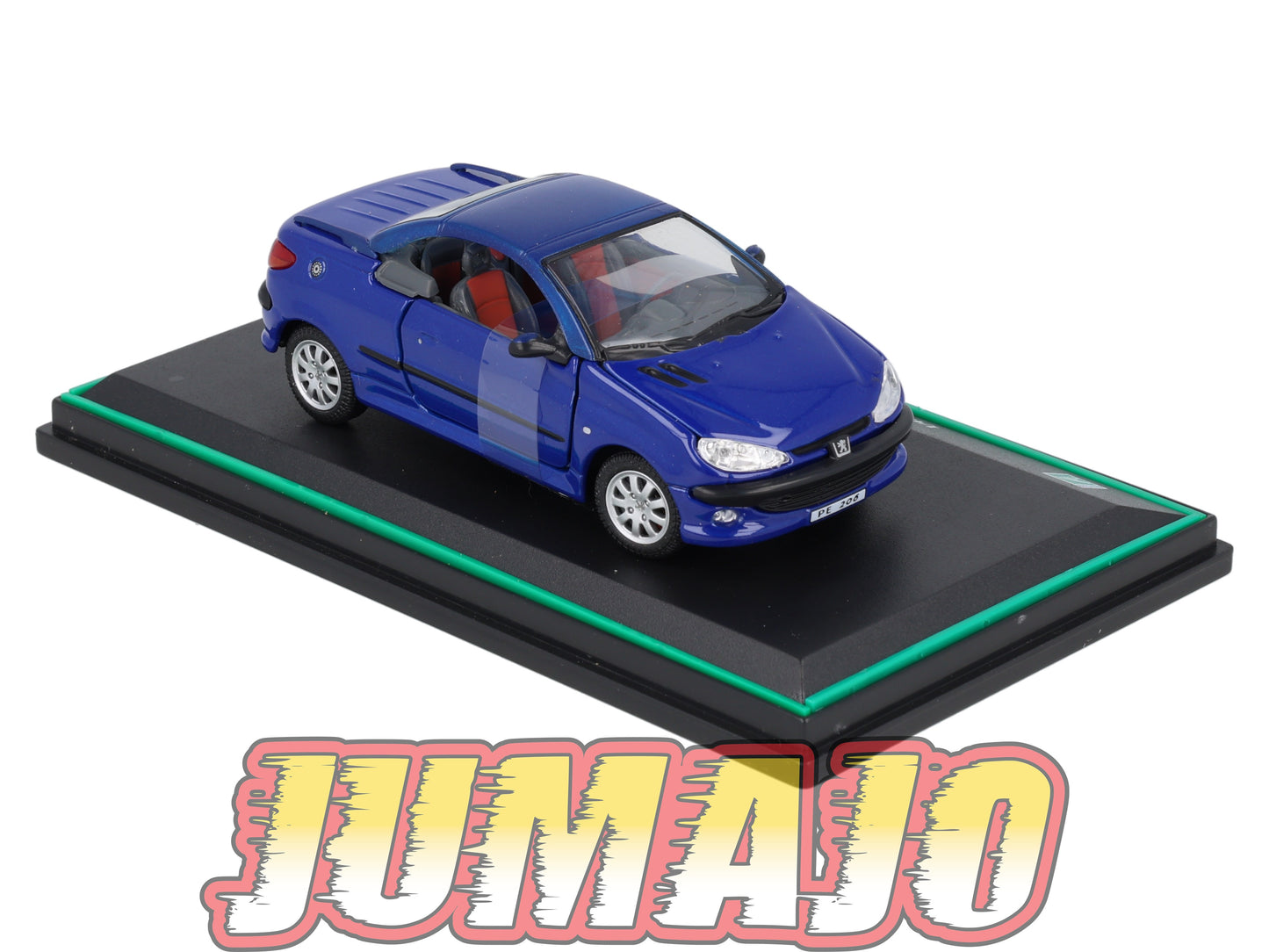 LUX102 Voiture 1/43 CARARAMA : PEUGEOT 206 CC (Cabriolet)