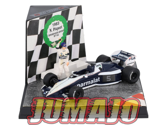 LUX110 Voiture 1/43 WORLD CHAMPIONS : BRABHAM-BMW BT-52 1983 #5 N.Piquet
