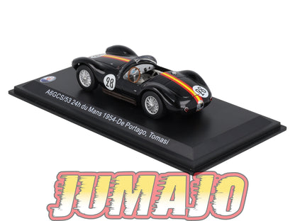 MAS33 Voiture 1/43 Altaya Maserati : A6GCS/53 24H DU MANS 1954