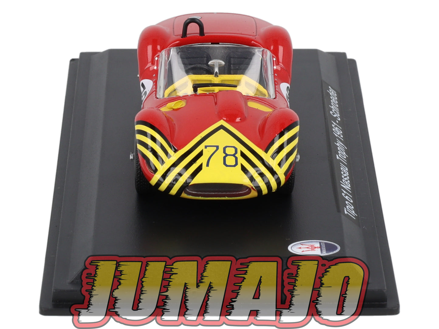 MAS39 voiture 1/43 LEO models MASERATI TIPO61 Nassau trophy 1961 Schroeder