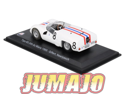 MAS401 Voiture 1/43 Altaya Maserati : TIPO 65 24H DU MANS 1965