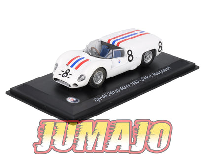 MAS401 Voiture 1/43 Altaya Maserati : TIPO 65 24H DU MANS 1965