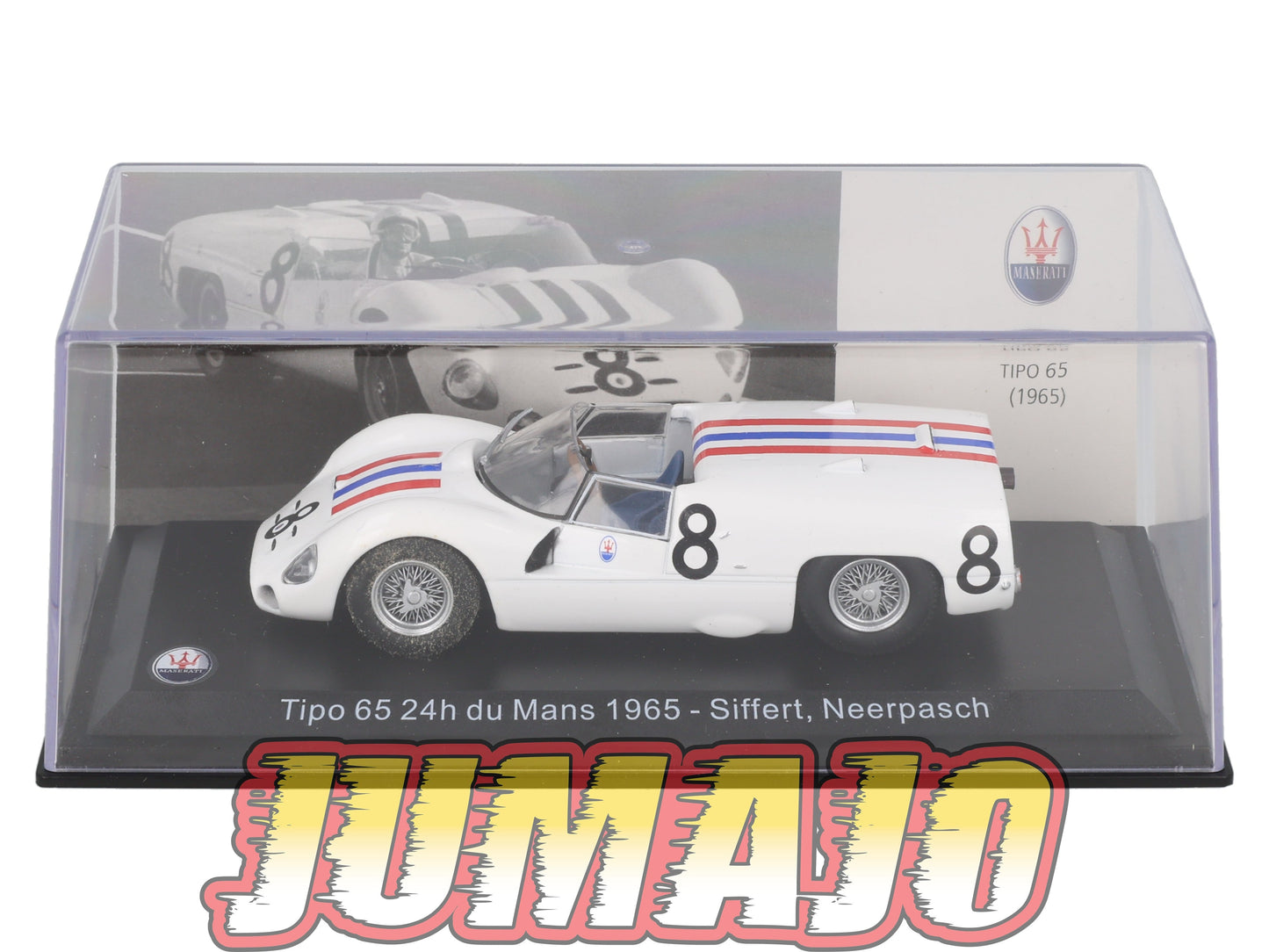 MAS401 Voiture 1/43 Altaya Maserati : TIPO 65 24H DU MANS 1965
