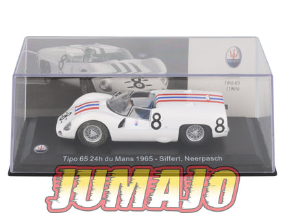 MAS401 Voiture 1/43 Altaya Maserati : TIPO 65 24H DU MANS 1965