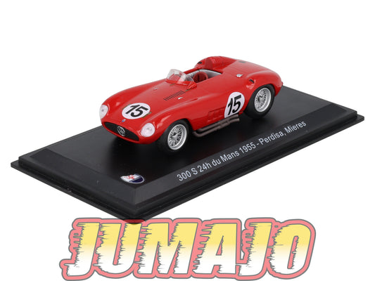 MAS61 Voiture 1/43 Altaya Maserati : 300 S 24H DU MANS 1955 PERDISA MIERES
