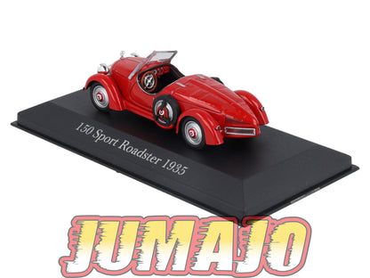 MB17 Voiture 1/43 IXO Altaya Mercedes-Benz 150 Sport Roadster 1935