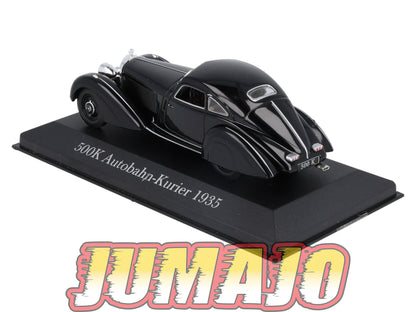 MB20 Voiture 1/43 IXO Altaya Mercedes-Benz 500K Autobahn-Kurirer 1935