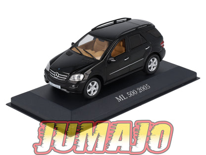 MB22 voiture 1/43 ixo altaya MERCEDES : ML 500 2005
