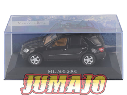 MB22 voiture 1/43 ixo altaya MERCEDES : ML 500 2005