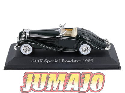 MB39 Voiture 1/43 IXO Altaya Mercedes-Benz 540K Special Roadster 1936