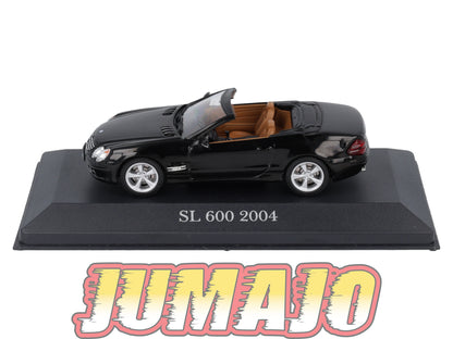 MB43 Voiture 1/43 IXO Altaya Mercedes-Benz SL 600 2004