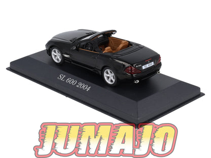 MB43 Voiture 1/43 IXO Altaya Mercedes-Benz SL 600 2004