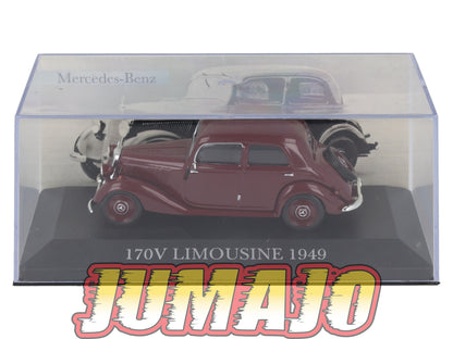 MB49 Voiture 1/43 IXO Altaya Mercedes-Benz 170V Limousine 1949