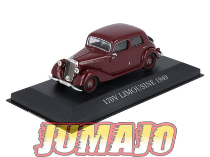 MB49 Voiture 1/43 IXO Altaya Mercedes-Benz 170V Limousine 1949