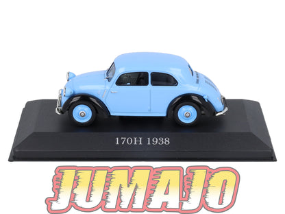 MB50 Voiture 1/43 IXO Altaya Mercedes-Benz 170H 1938