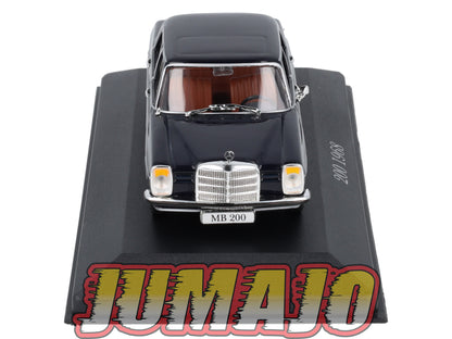 MB7 Voiture 1/43 IXO Altaya Mercedes-Benz 200 1968