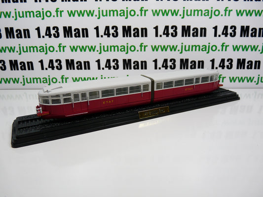MEA26 MICHELINES & Autorails train SNCF 1/87 HO : L'autorail Somua AE 1934