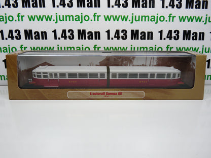 MEA26 MICHELINES & Autorails train SNCF 1/87 HO : L'autorail Somua AE 1934