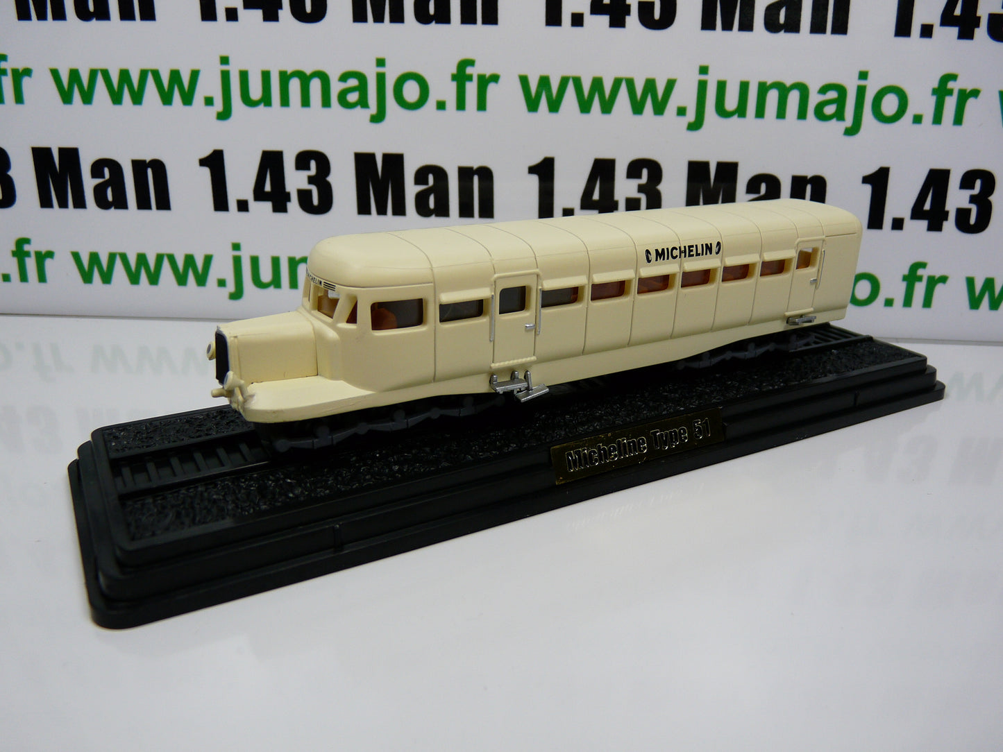 MEA7 MICHELINES & Autorails train SNCF 1/87 HO : La Micheline Type 51 dite coloniale 1933