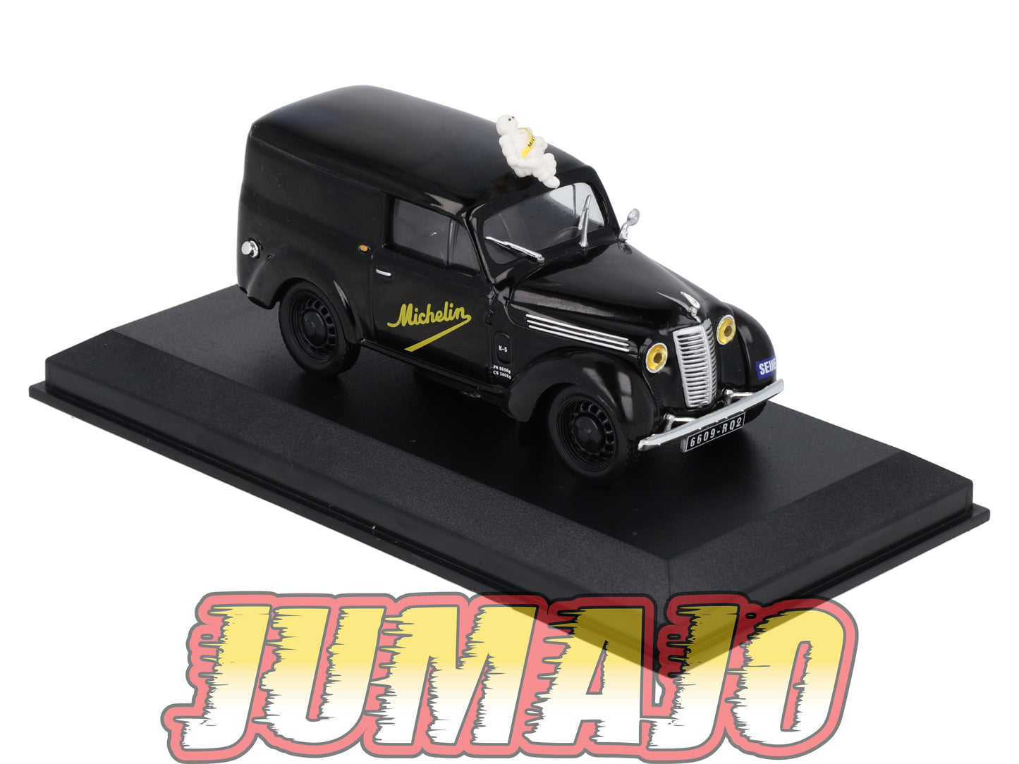 MICH11 voiture 1/43 IXO altaya MICHELIN : RENAULT Fourgonnette 300KGS