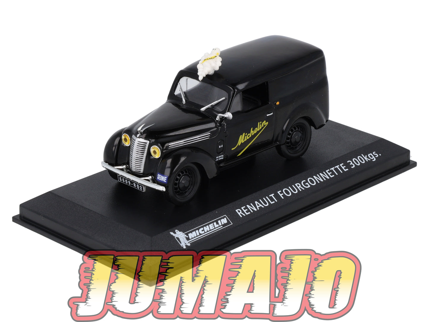 MICH11 voiture 1/43 IXO altaya MICHELIN : RENAULT Fourgonnette 300KGS