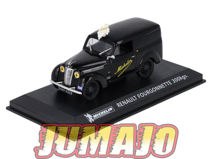 MICH11 voiture 1/43 IXO altaya MICHELIN : RENAULT Fourgonnette 300KGS
