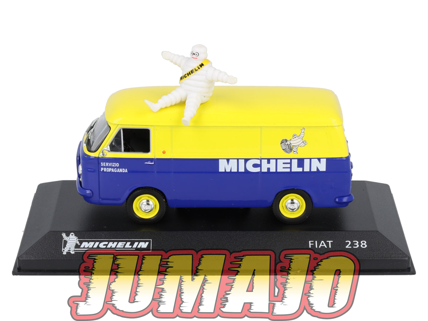 MICH15 voiture 1/43 IXO altaya MICHELIN : FIAT 238