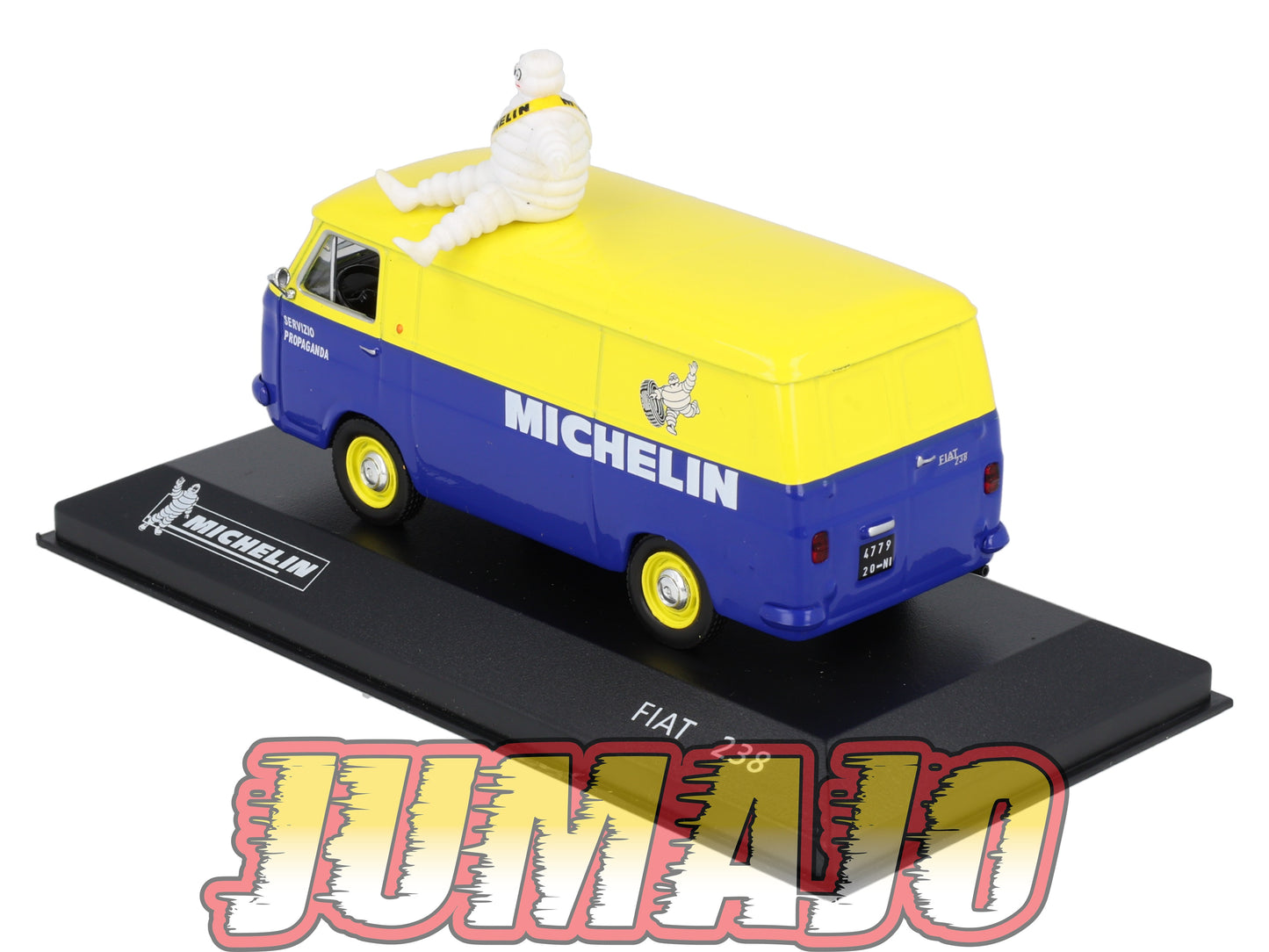 MICH15 voiture 1/43 IXO altaya MICHELIN : FIAT 238