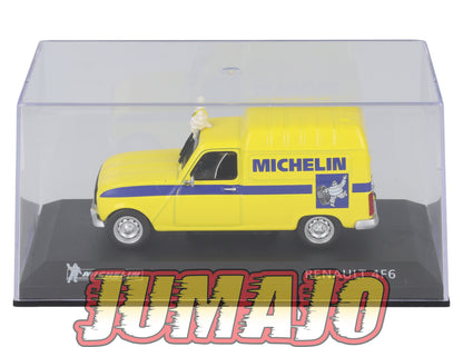 MICH17 voiture 1/43 IXO altaya MICHELIN : RENAULT 4F6