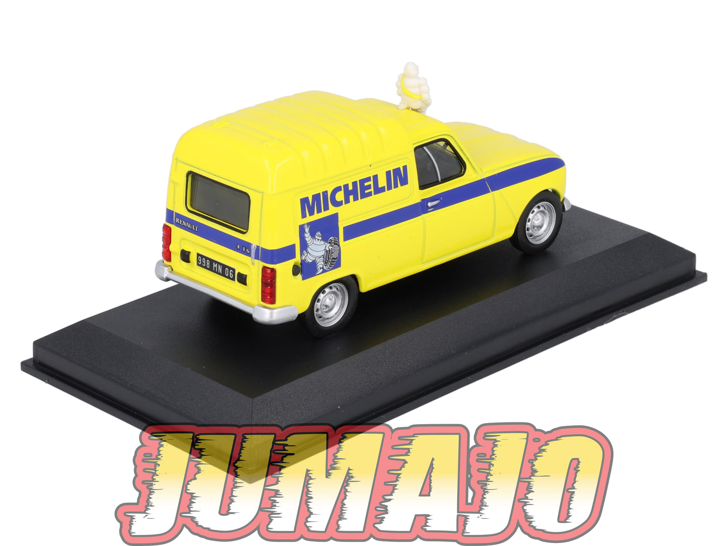 MICH17 voiture 1/43 IXO altaya MICHELIN : RENAULT 4F6