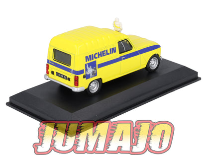 MICH17 voiture 1/43 IXO altaya MICHELIN : RENAULT 4F6