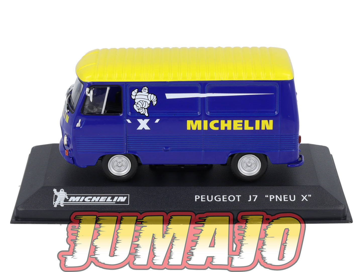 MICH18 voiture 1/43 IXO altaya MICHELIN : PEUGEOT J7 Pneu X