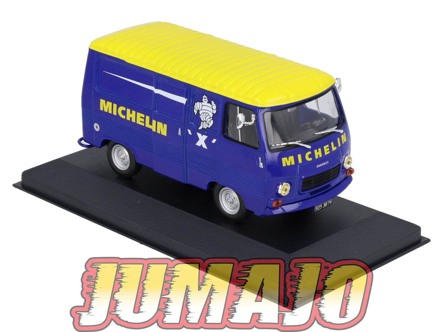 MICH18 voiture 1/43 IXO altaya MICHELIN : PEUGEOT J7 Pneu X