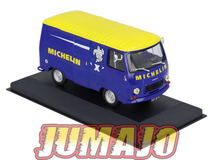 MICH18 voiture 1/43 IXO altaya MICHELIN : PEUGEOT J7 Pneu X