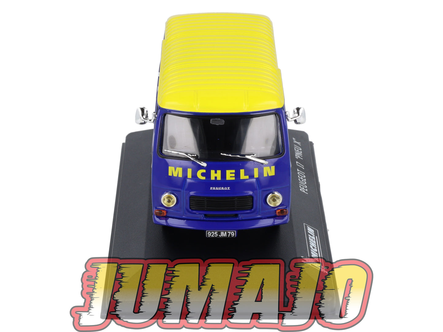 MICH18 voiture 1/43 IXO altaya MICHELIN : PEUGEOT J7 Pneu X
