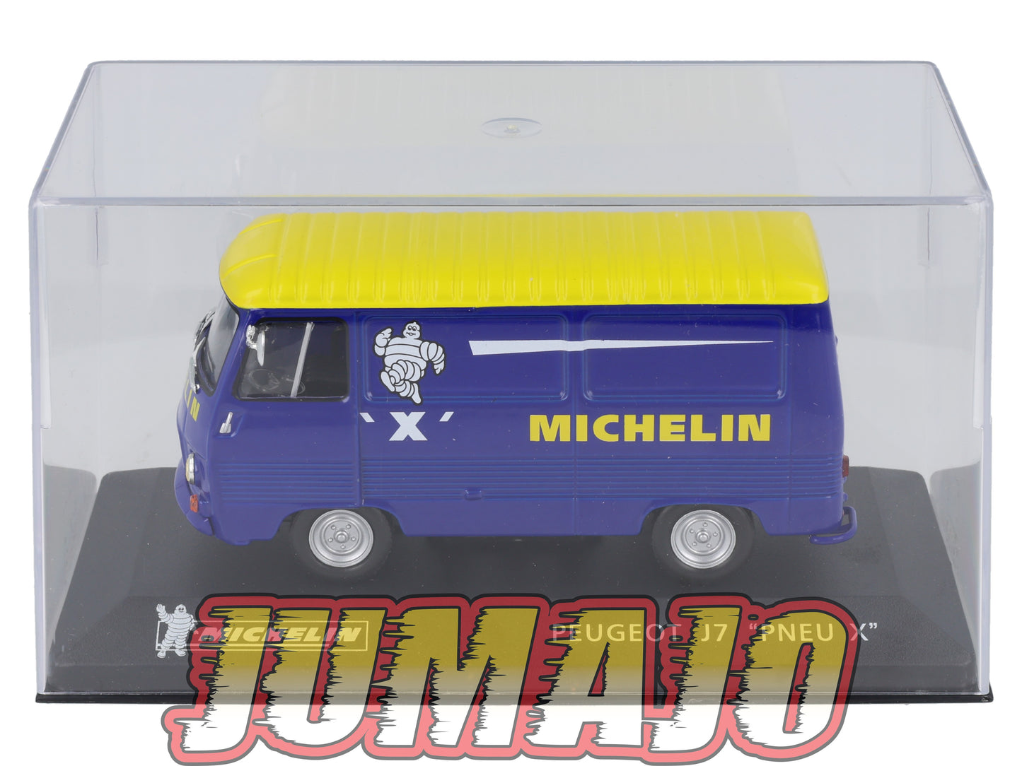 MICH18 voiture 1/43 IXO altaya MICHELIN : PEUGEOT J7 Pneu X