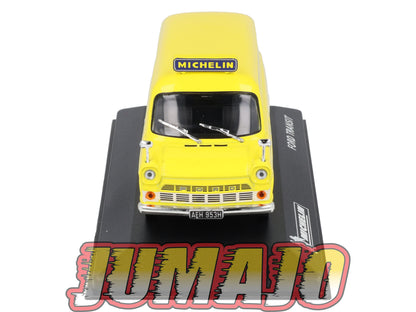 MICH24 voiture 1/43 IXO altaya MICHELIN : FORD Transit