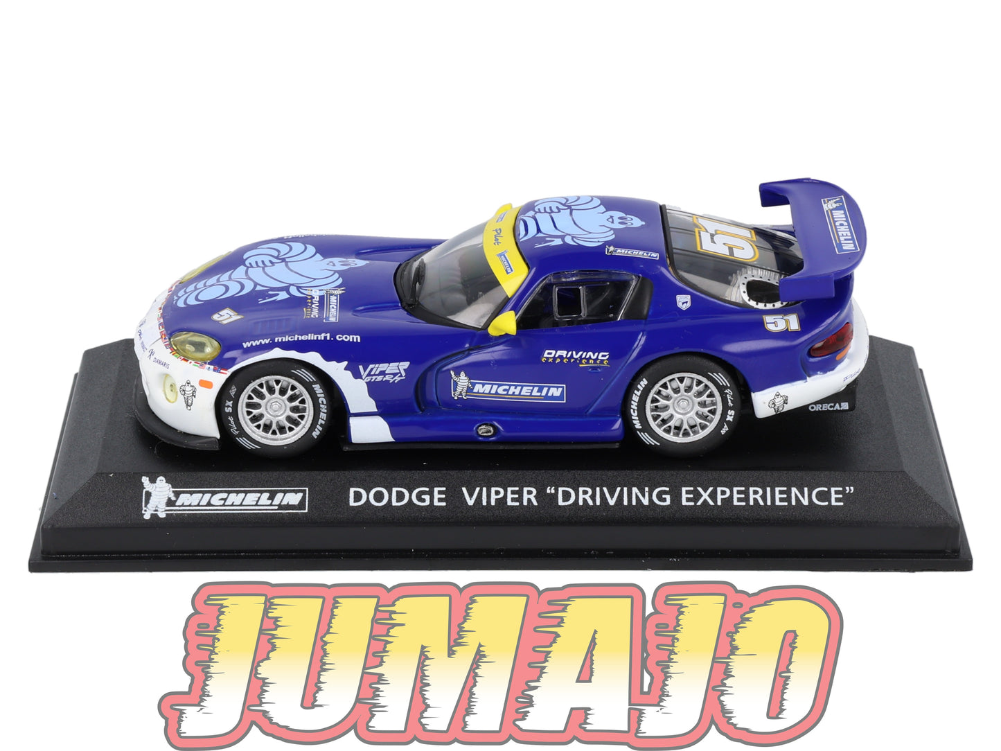 MICH31 voiture 1/43 IXO altaya MICHELIN DODGE VIPER "DRIVING EXPERIENCE"