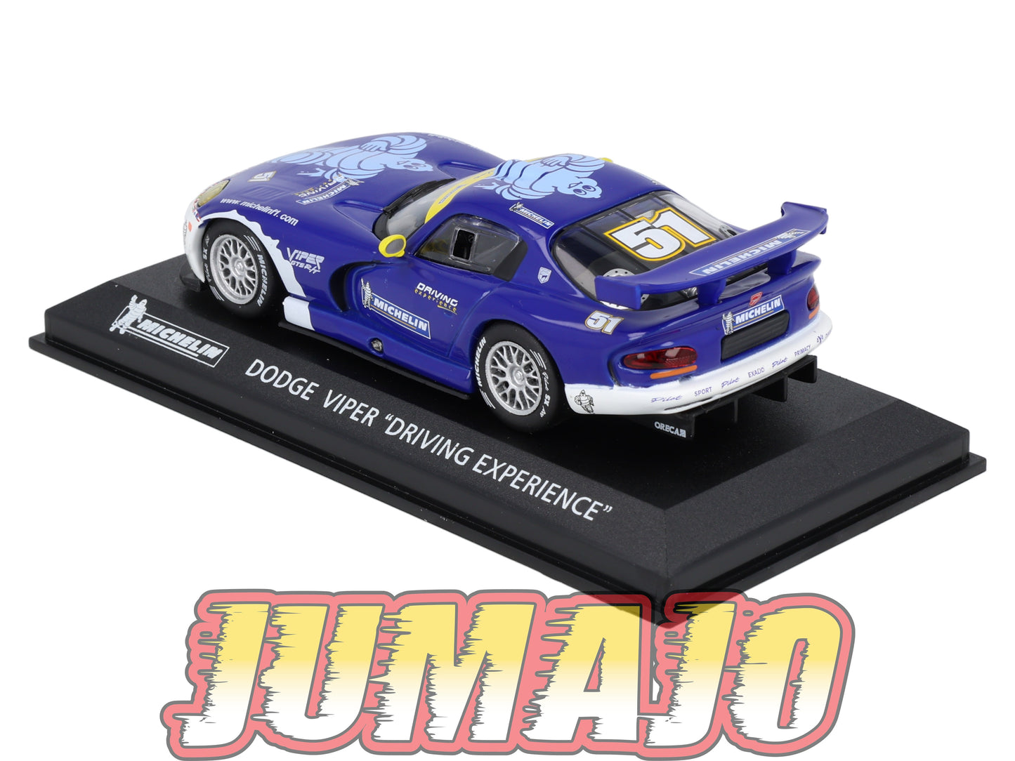 MICH31 voiture 1/43 IXO altaya MICHELIN DODGE VIPER "DRIVING EXPERIENCE"
