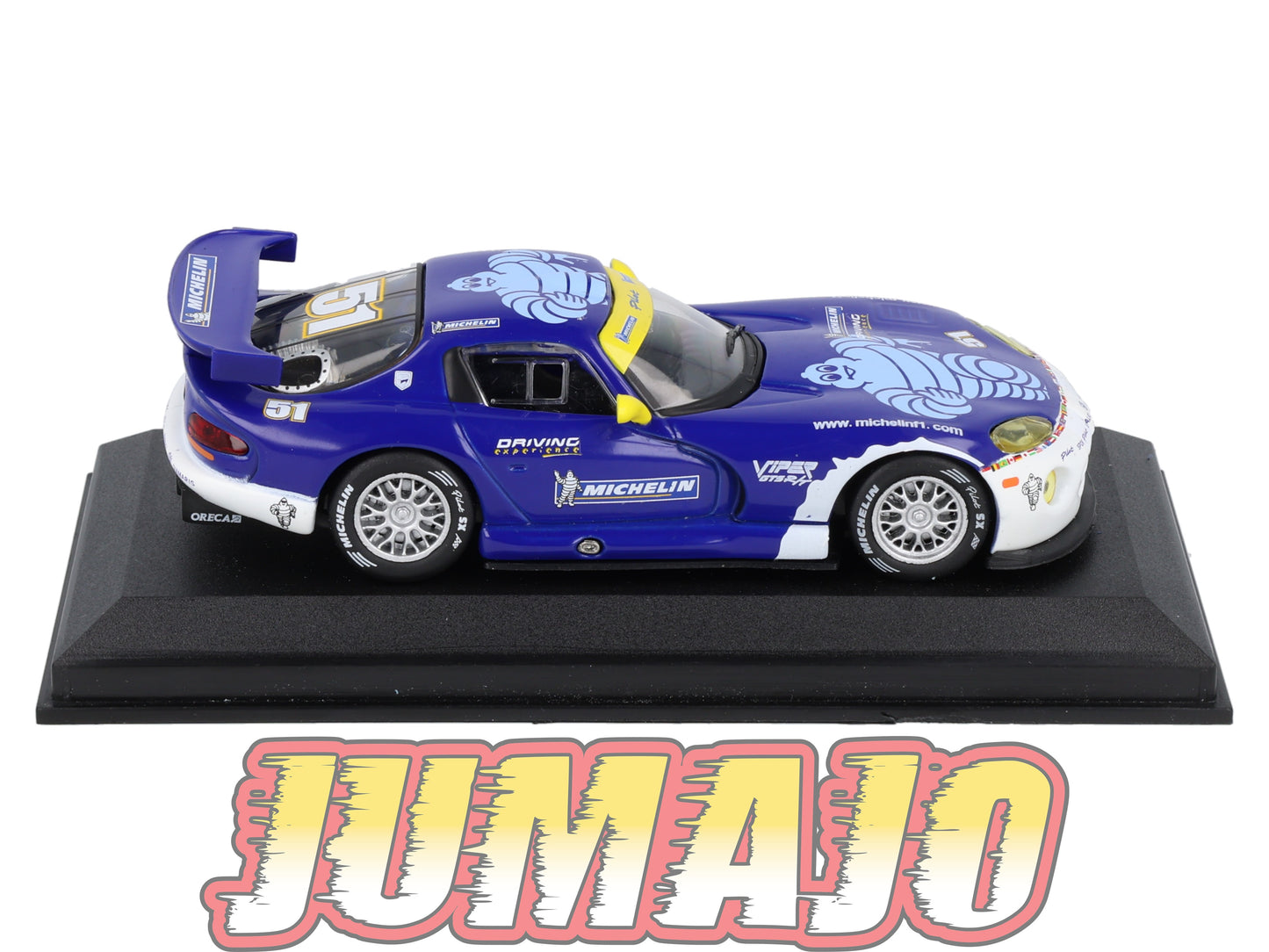 MICH31 voiture 1/43 IXO altaya MICHELIN DODGE VIPER "DRIVING EXPERIENCE"
