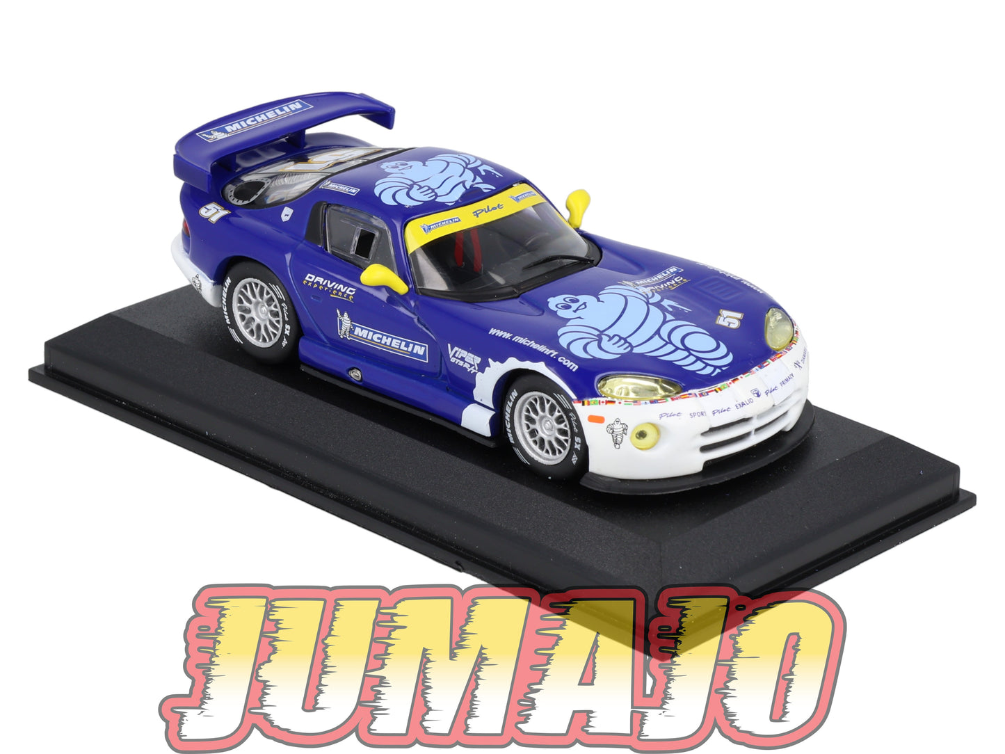 MICH31 voiture 1/43 IXO altaya MICHELIN DODGE VIPER "DRIVING EXPERIENCE"