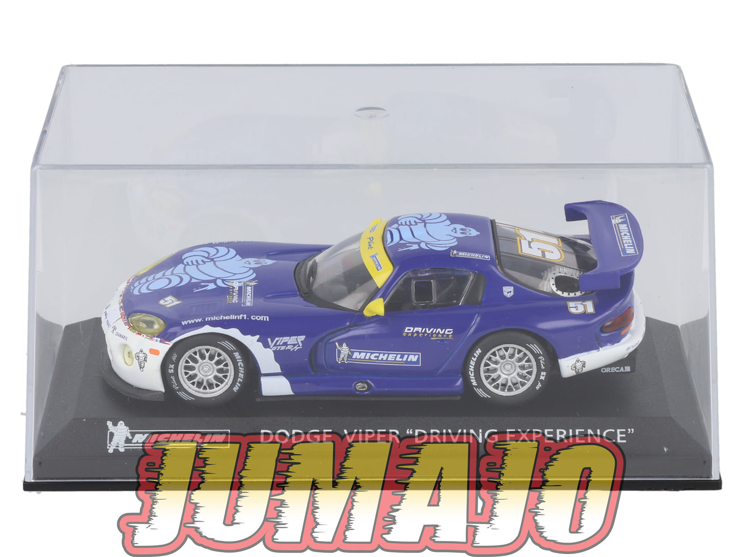 MICH31 voiture 1/43 IXO altaya MICHELIN DODGE VIPER "DRIVING EXPERIENCE"