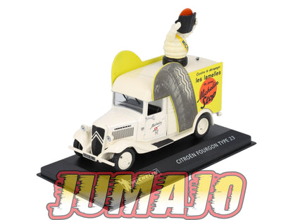 MICH32 voiture 1/43 IXO altaya MICHELIN : CITROEN Fourgon type 23