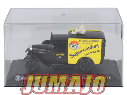 MICH33 voiture 1/43 IXO altaya MICHELIN : PEUGEOT 301 Fourgonnette Superconfort
