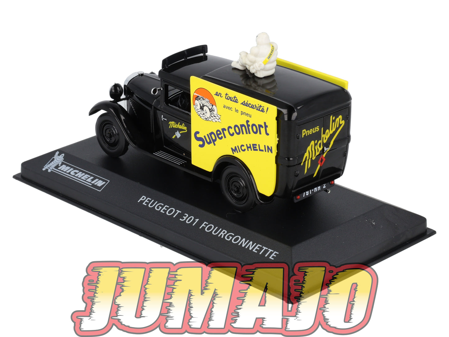 MICH33 voiture 1/43 IXO altaya MICHELIN : PEUGEOT 301 Fourgonnette Superconfort